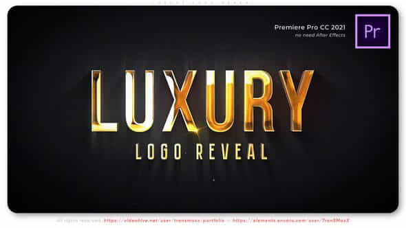 Luxury Logo Reveal - VideoHive 40234343