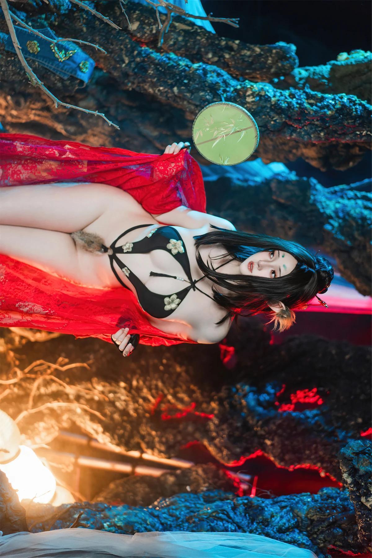 Cosplay Natsuko夏夏子 – 黑神话：悟空 萍萍(44)