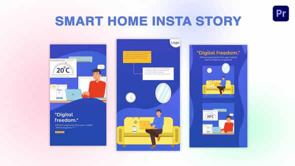 Smart Home Instagram - VideoHive 44611371