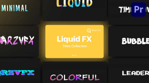 Liquid Motion Titles - VideoHive 46261686