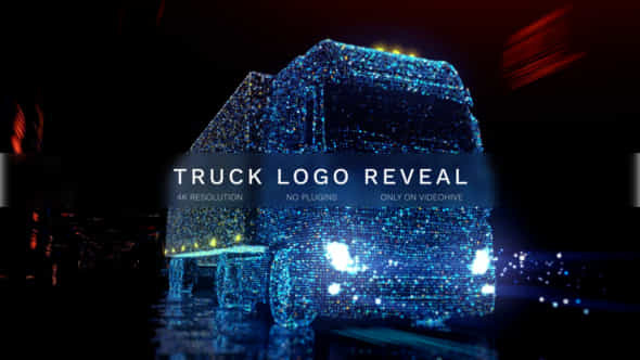 Truck Logo Reveal - VideoHive 33308225