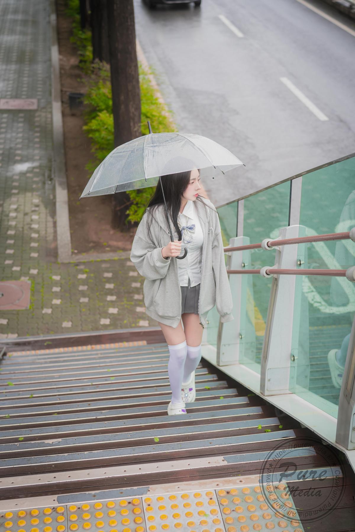 Mallang 말랑, PURE MEDIA Vol.288 ‘Moist Girl on Rainy Day’ Set.03(1)