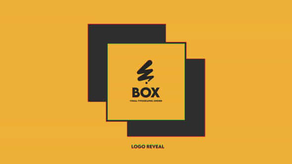 Yellow Box Logo - VideoHive 53590897