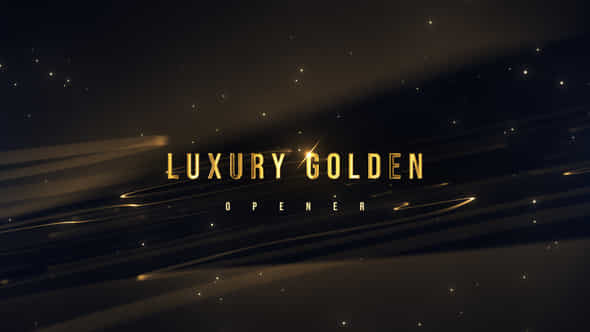 Luxury Golden Opener - VideoHive 52196236