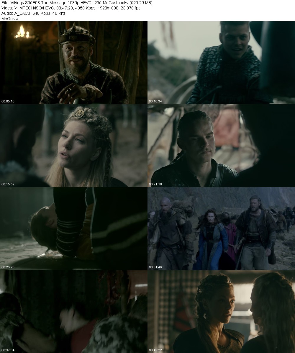 Vikings S05E06 The Message 1080p HEVC x265-MeGusta