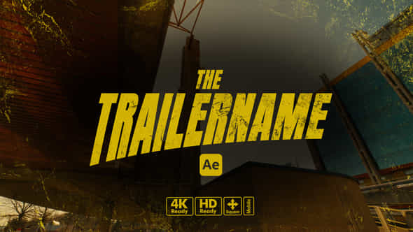 Trailer Titles Stretch - VideoHive 57413290