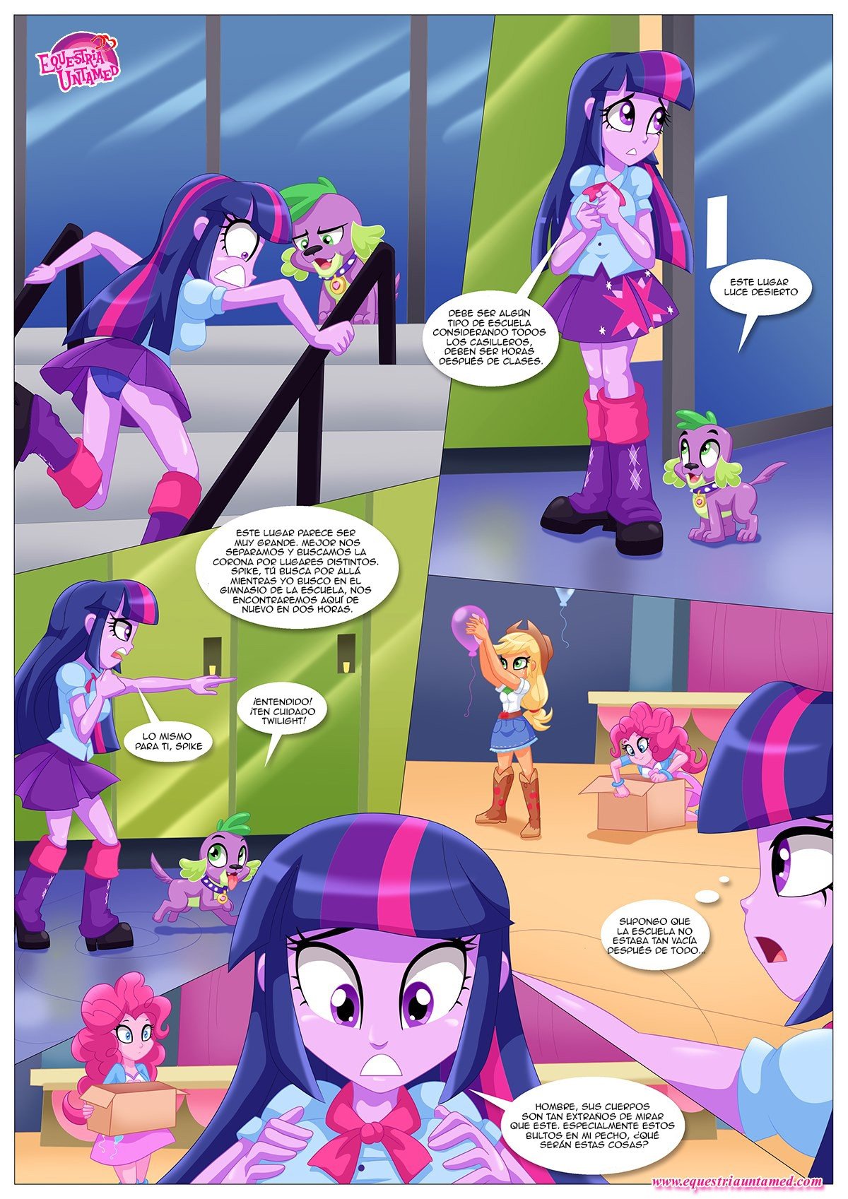 Sexquestria Girls – Palcomix - 2