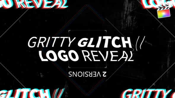 Gritty GlitchLogo Reveal| For Final - VideoHive 29486088