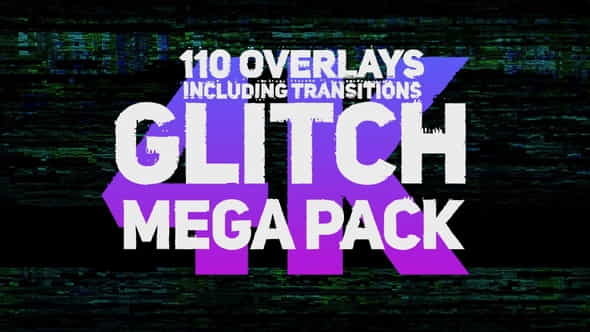 Glitch Mega Pack 4K - VideoHive 23849734