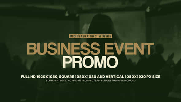 Business Event Promo - VideoHive 43859651