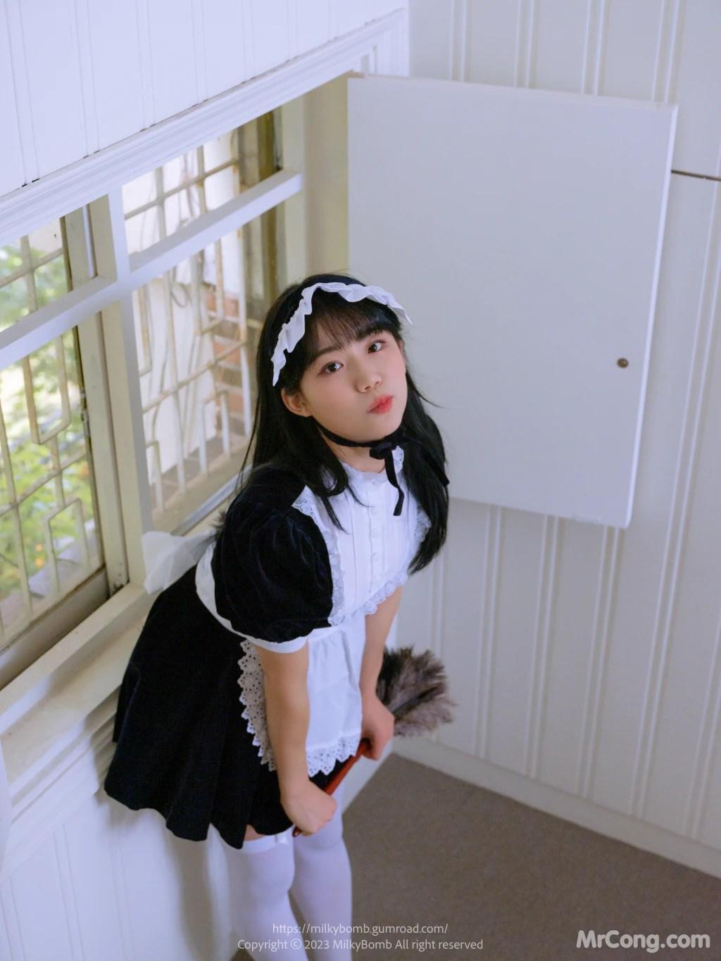 [MilkyBomb] Yui: Vol.3 Maid (291 photos )(17)