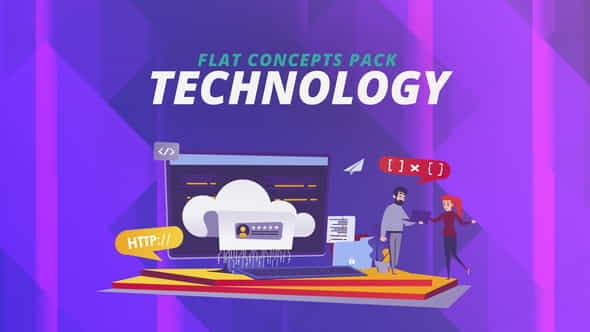 Technology - Flat Concept - VideoHive 32272220