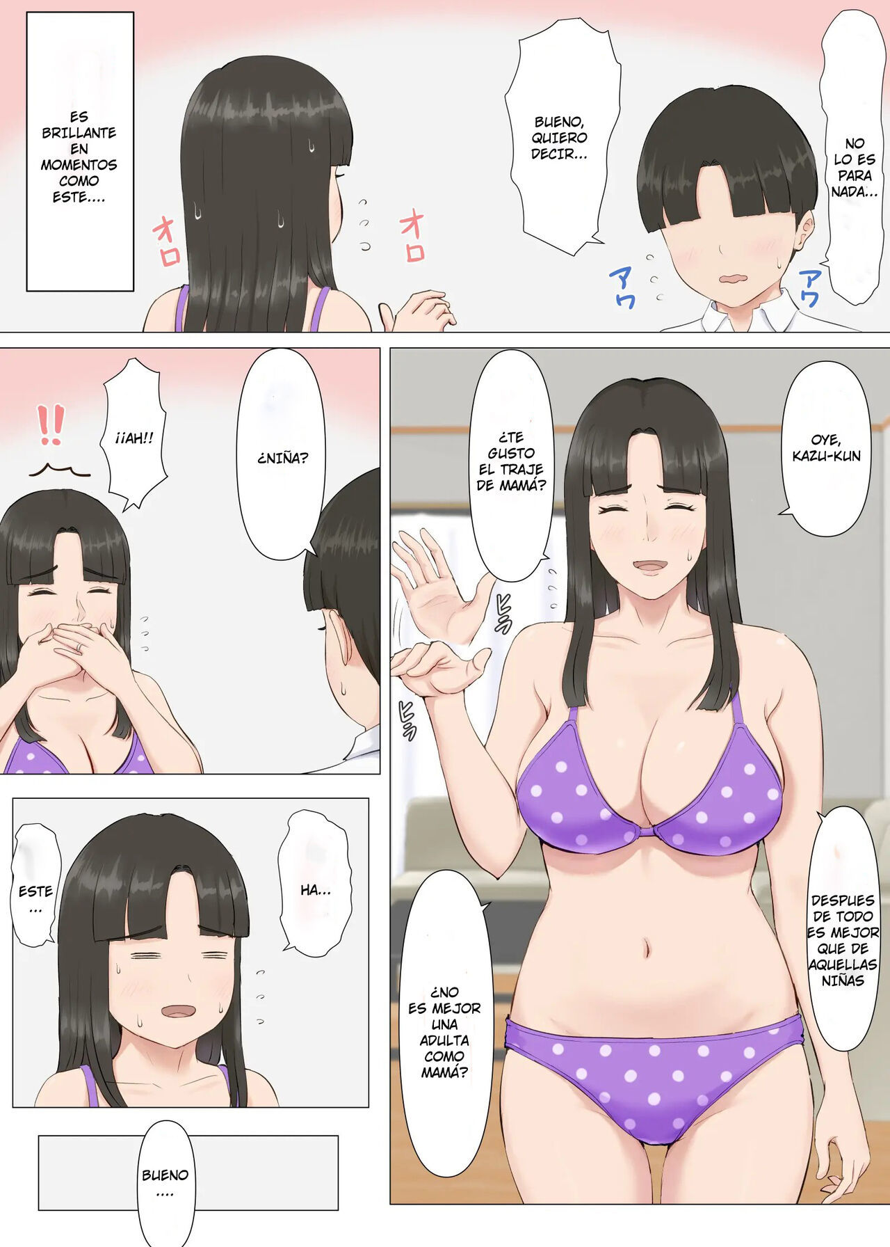 [Horsetail] Kazu-kun to mama [Spanish][SrTraduc]