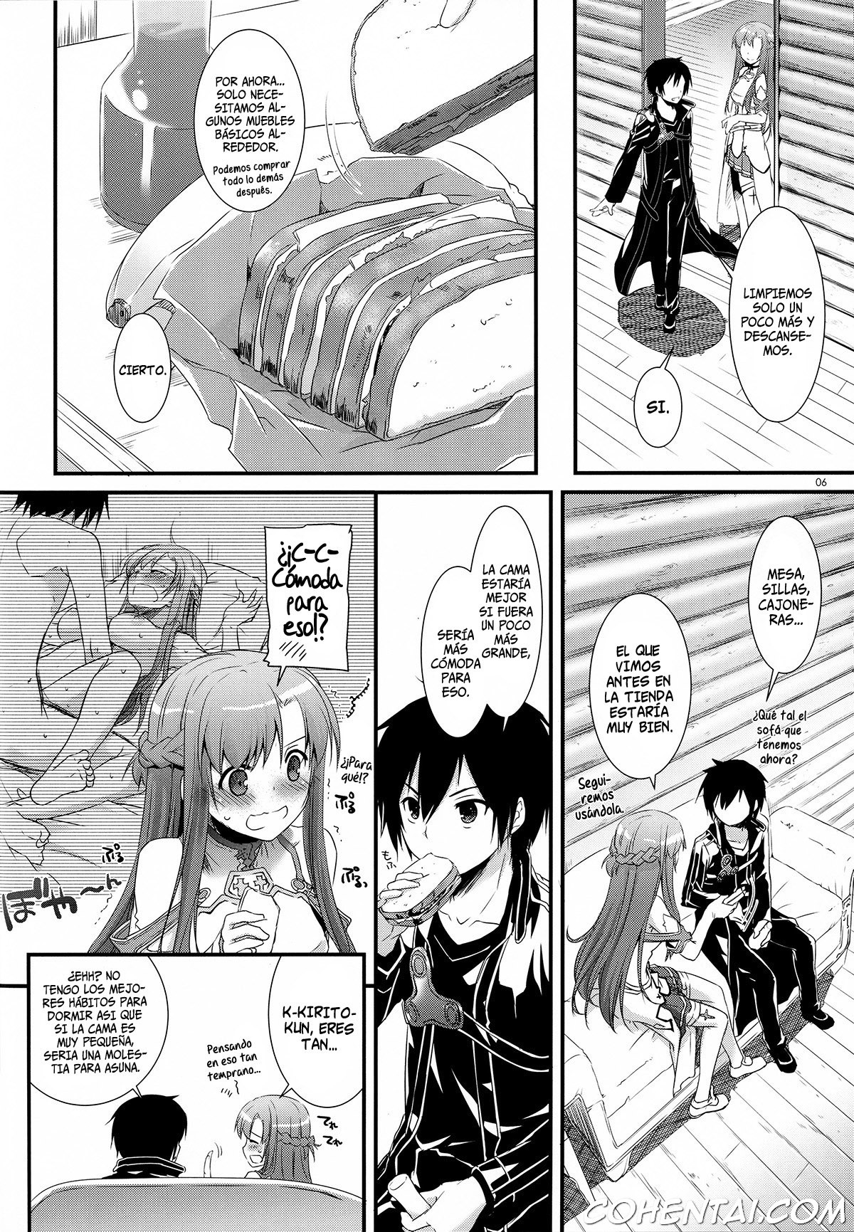 D.L. action 71 (Sword Art Online) xxx comics manga porno doujin hentai español sexo 