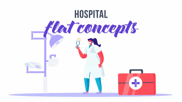 Hospital - Flat - VideoHive 33099258