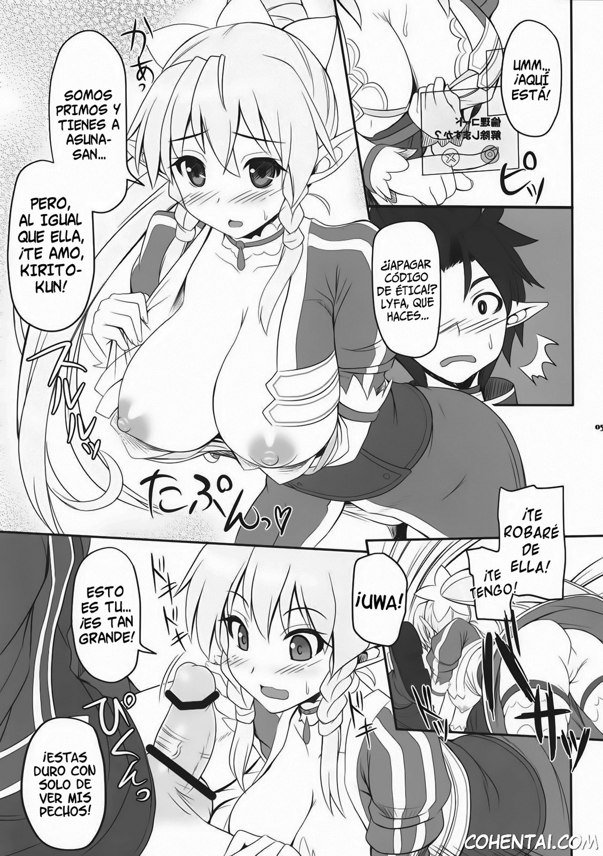 Sister Affection Online (Sword Art Online) xxx comics manga porno doujin hentai español sexo 