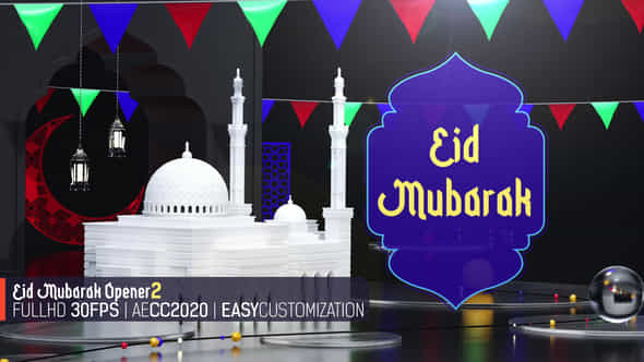 Eid Mubarak Opener2 - VideoHive 51563433