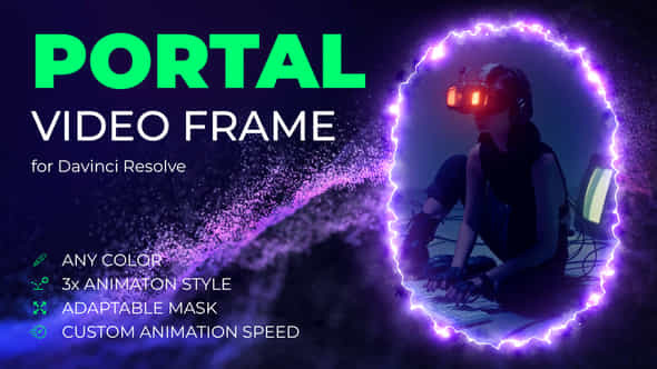 Portal Video Frame - VideoHive 46438538