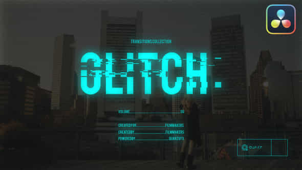 Glitch Transitions For Davinci Resolve Vol 06 - VideoHive 50471046