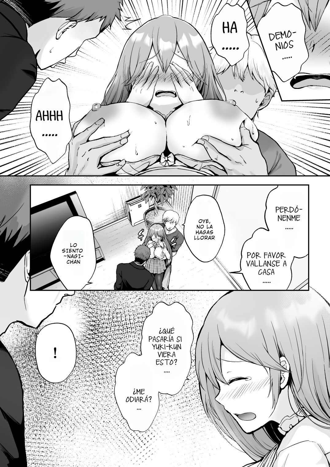 [Graphic L (Erun)] Soshite Kyou mo Moteasobareru 01 [Spanish]