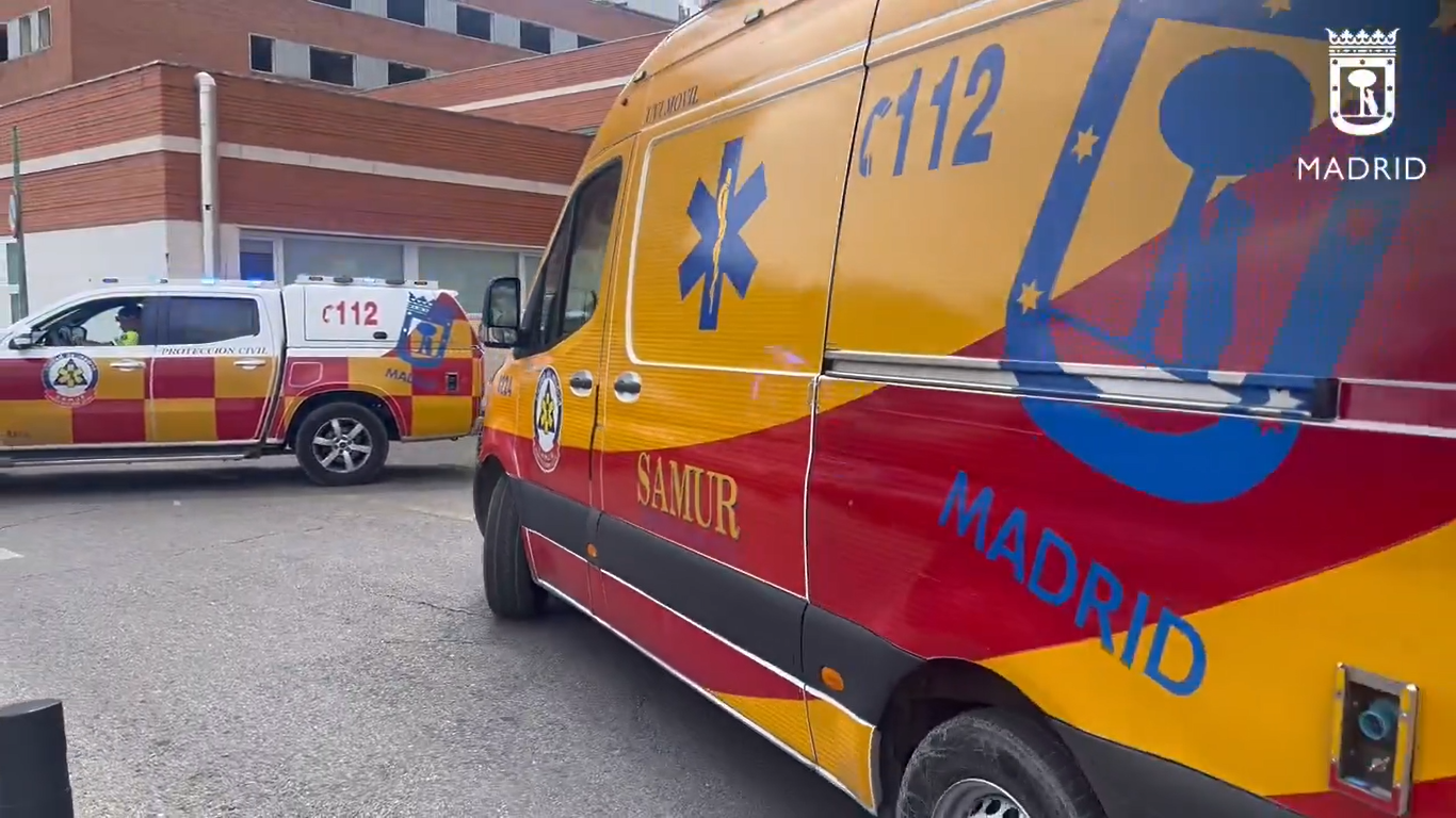 Foto cedida por Emergencias Madrid