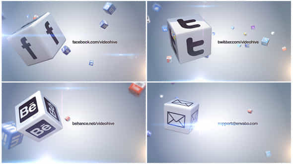 Social Media Network - VideoHive 5352276