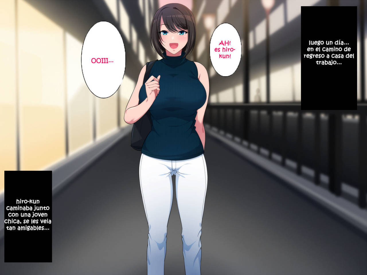 Kitsuneyane Himono Onna no Oba wa Oi ni Guchogucho ni Sareru Spanish Konshi...