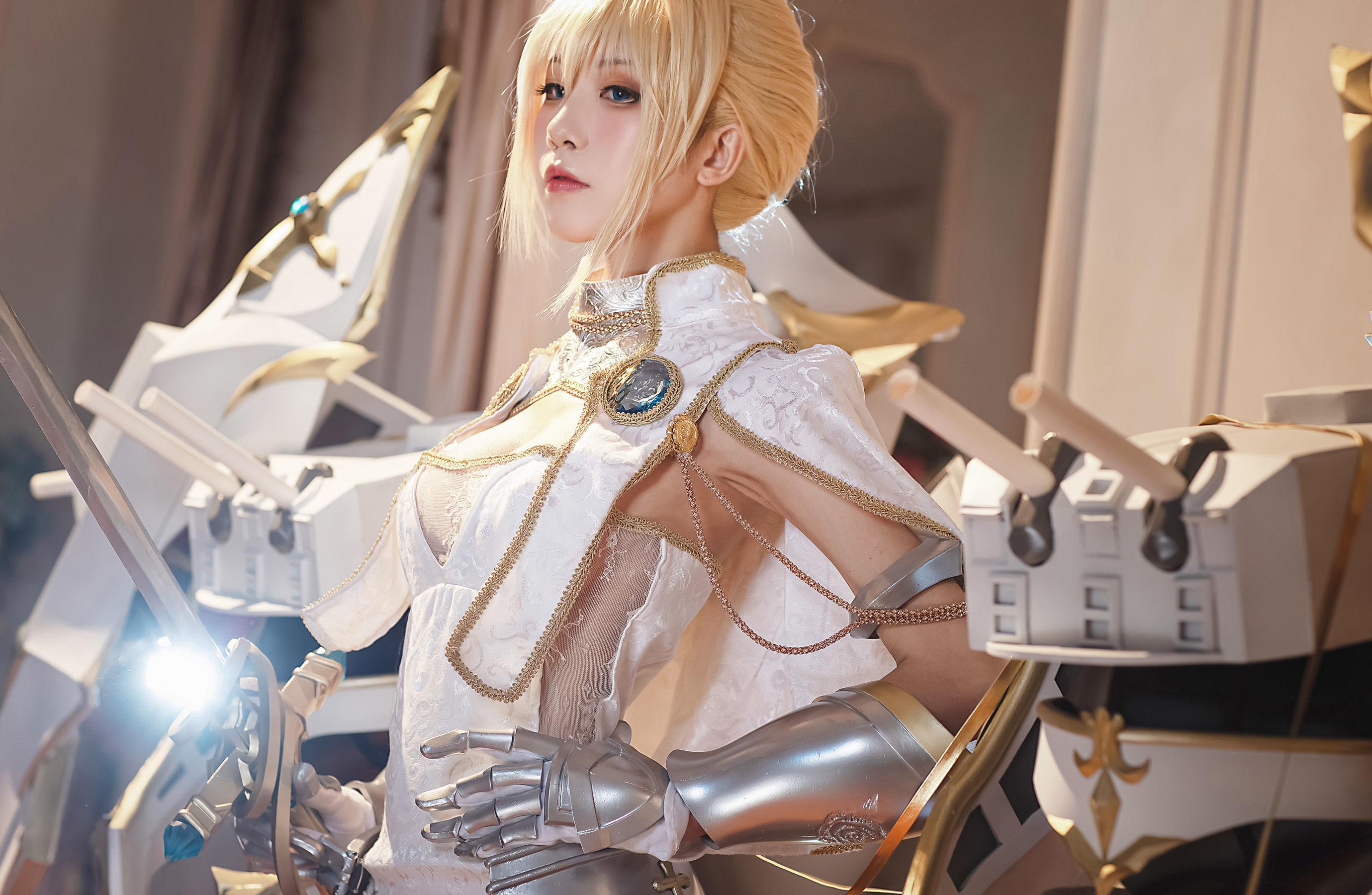 [网红COSER] 水淼aqua – 圣女贞德 写真集(15)