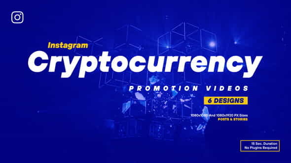 Crypto Currency Instagram Promotion - VideoHive 36565943
