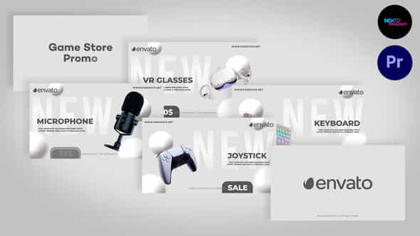 Game Store Promo - VideoHive 36181557