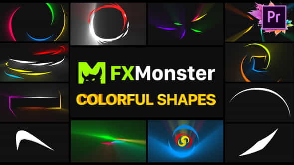 Colorful Shapes | Premiere Pro - VideoHive 26590027