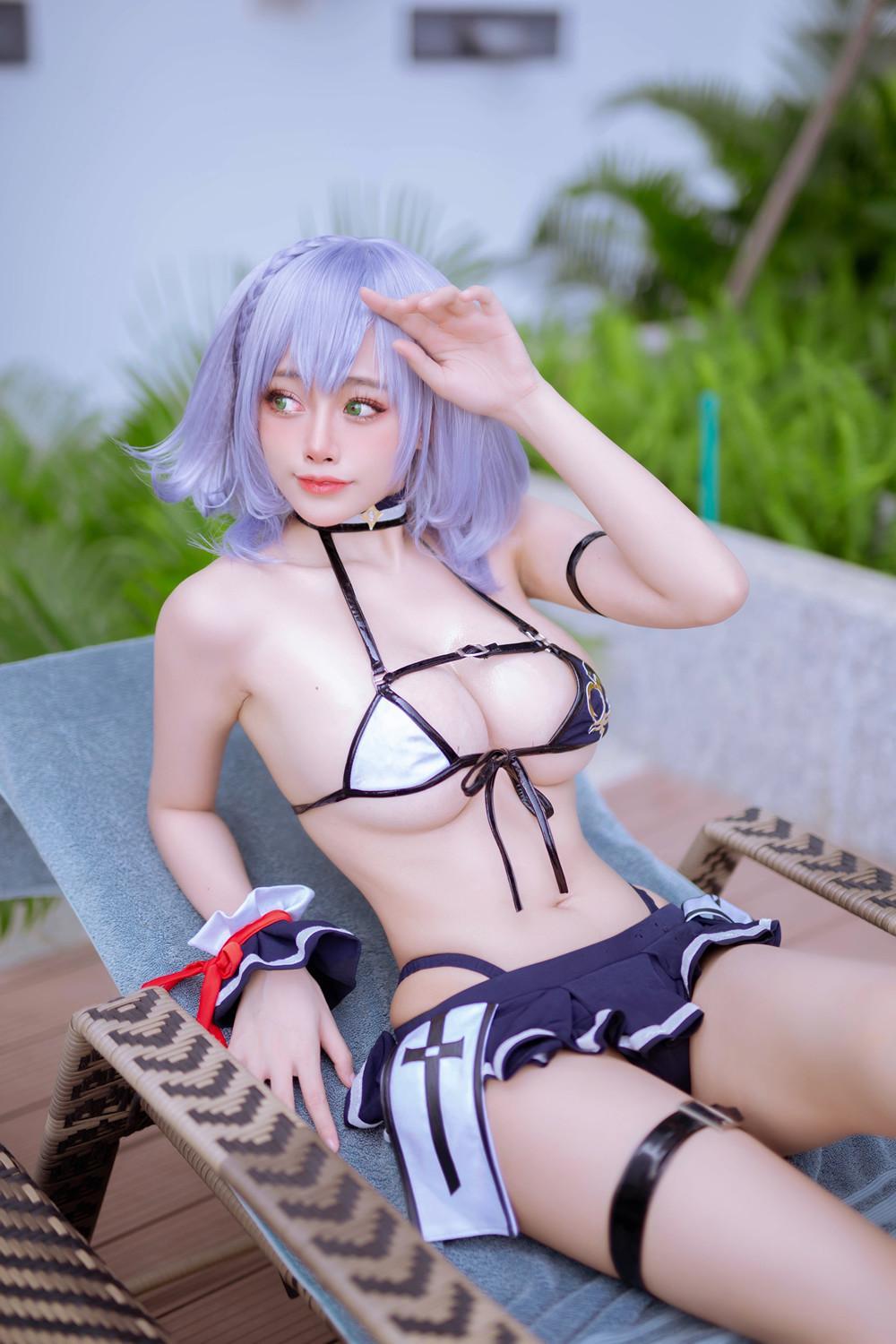 Cosplay 日本性感萝莉Byoru – Shirogane Noel(4)