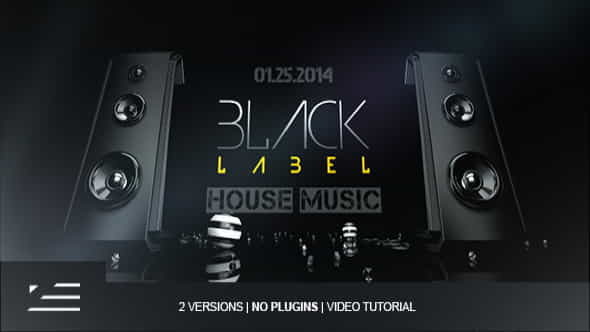Black Label | Club Event - VideoHive 6583820