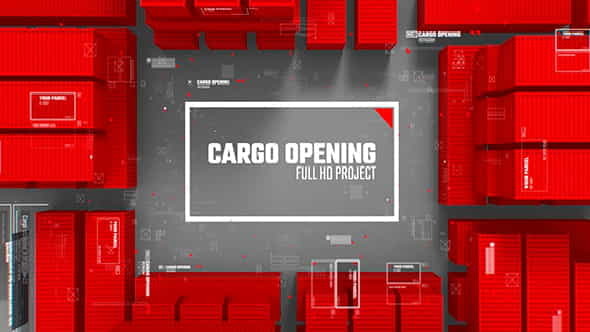 Cargo Opening Transportation of Parcels - VideoHive 21292992