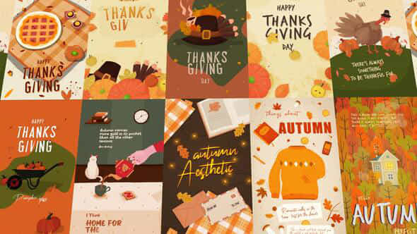 Thanksgiving Day Package - VideoHive 48918716