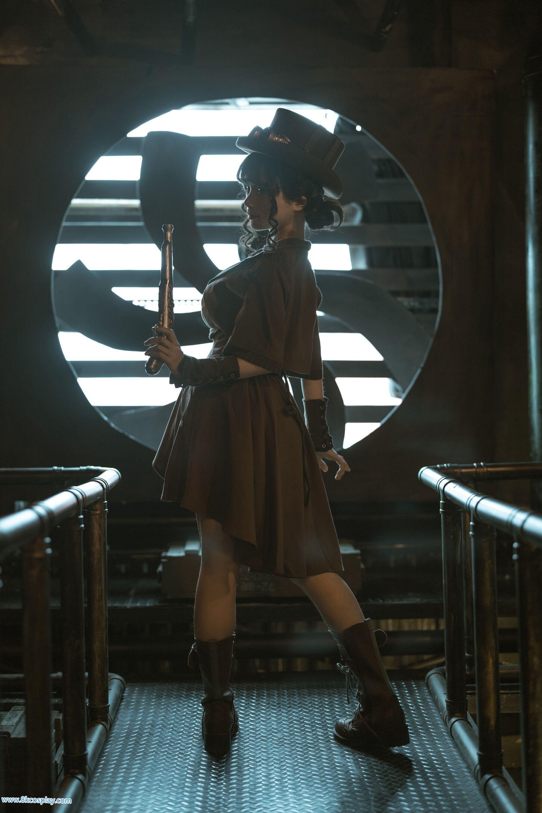 国模套图 蠢沫沫《蒸汽少女》(22)