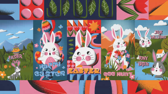 Happy Easter Stories - VideoHive 44864344