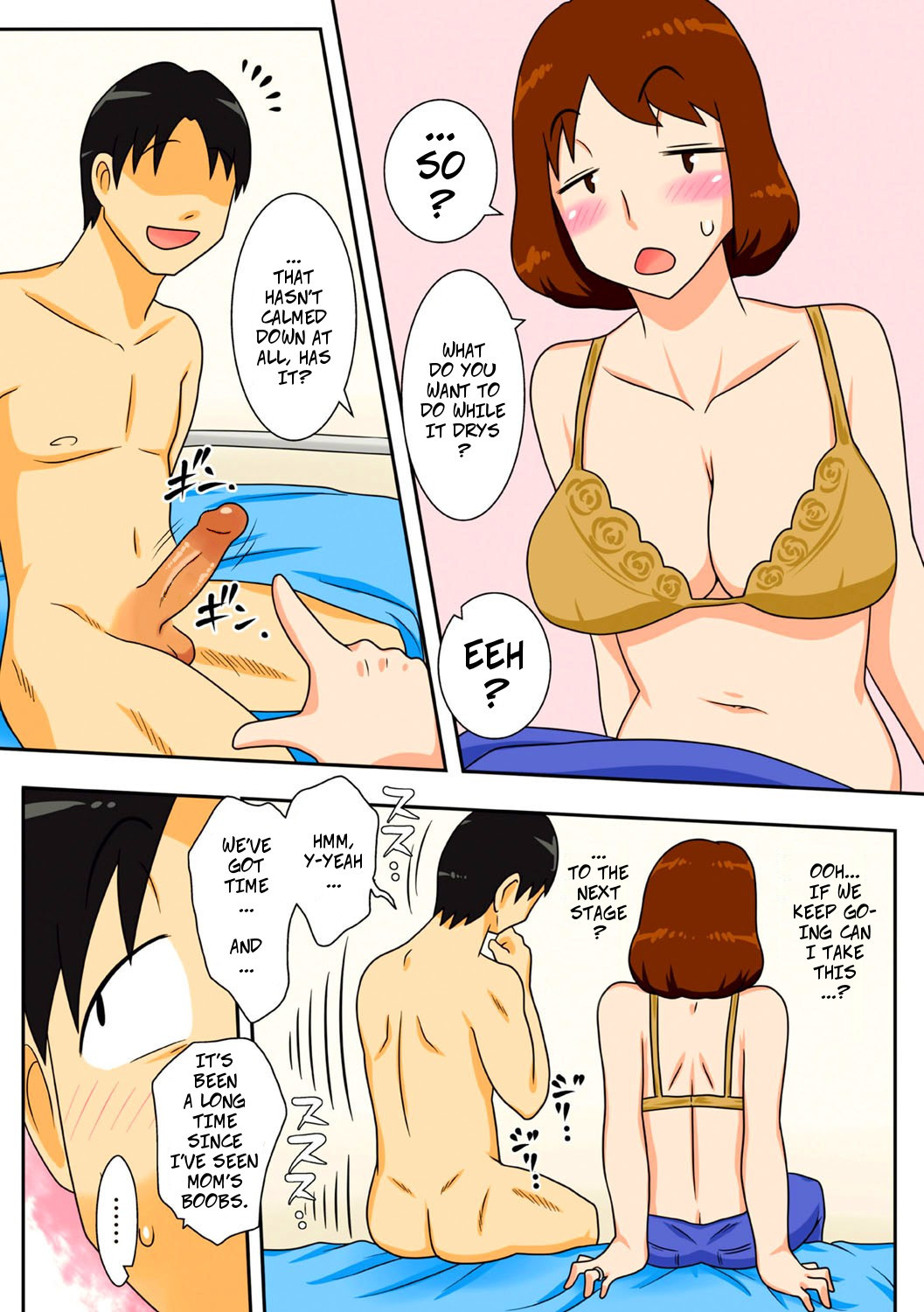 [Freehand Tamashii] That's Why 1 I Begged Mom To Fuck Me (Toiu wake de, Kaa-san-tachi to Yattemita) [Digital] [English] [Decensored]