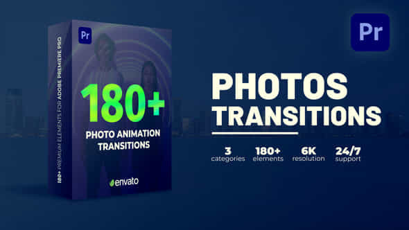Transitions Photo Animation - VideoHive 39379594