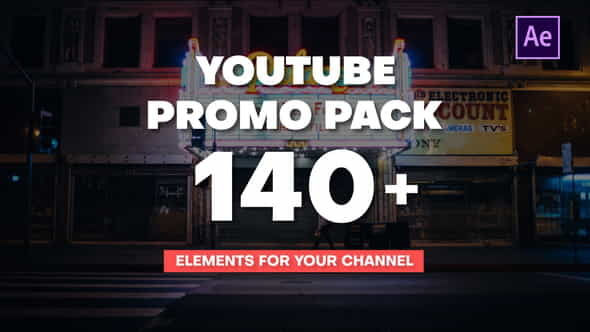 YouTube Promo Pack - VideoHive 28464988