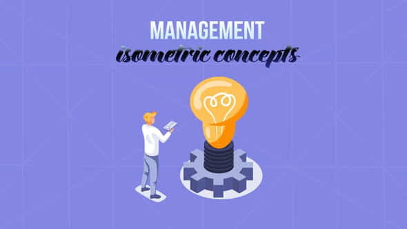 Management - Isometric Concept - VideoHive 29057189