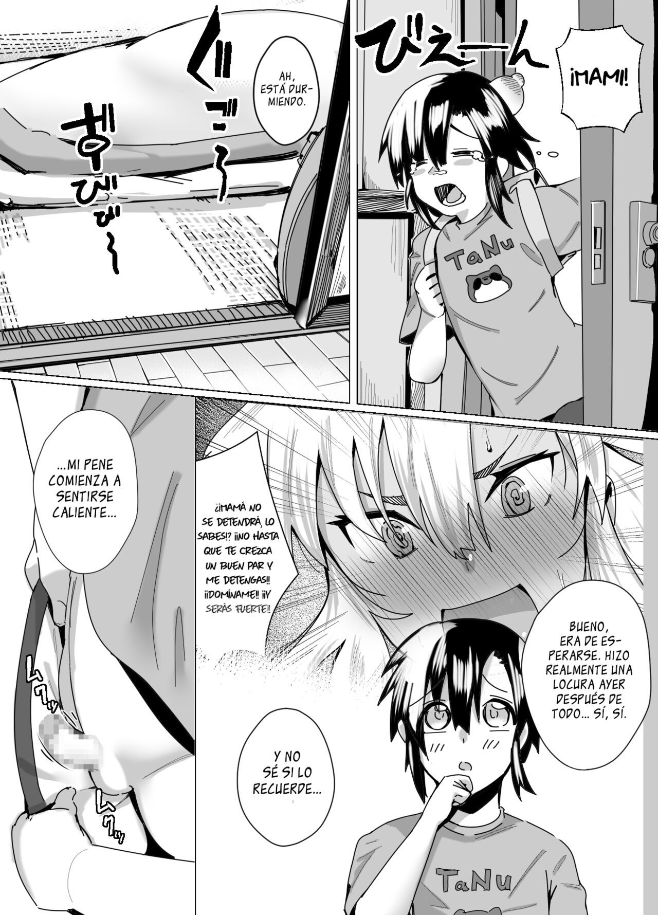 [strike back] Miwaku no Yanmama Ecchi na Kosodate Hisshouhou  La Increíble Mamá Gyaru y su Exitoso Método de Enseñanza Sexual [Spanish] [Pildora Roja Traducciones]