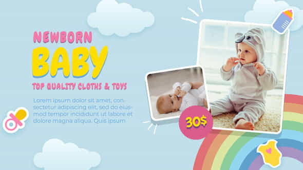 Autumn Baby Collection B161 - VideoHive 34006732