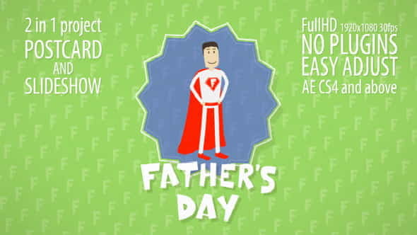 Fathers Day Slideshow - VideoHive 7778622