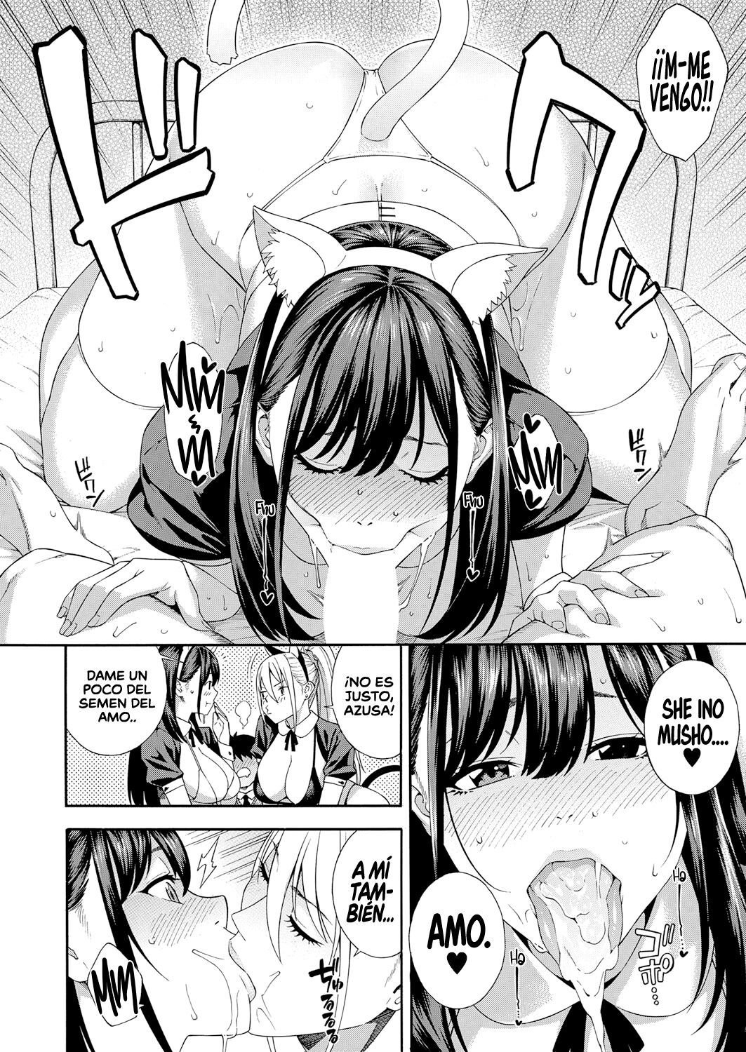 [Zonda] Fellatio Kenkyuubu _ Departamento de Investigación de las Felaciones Ch. 1-4 [Span