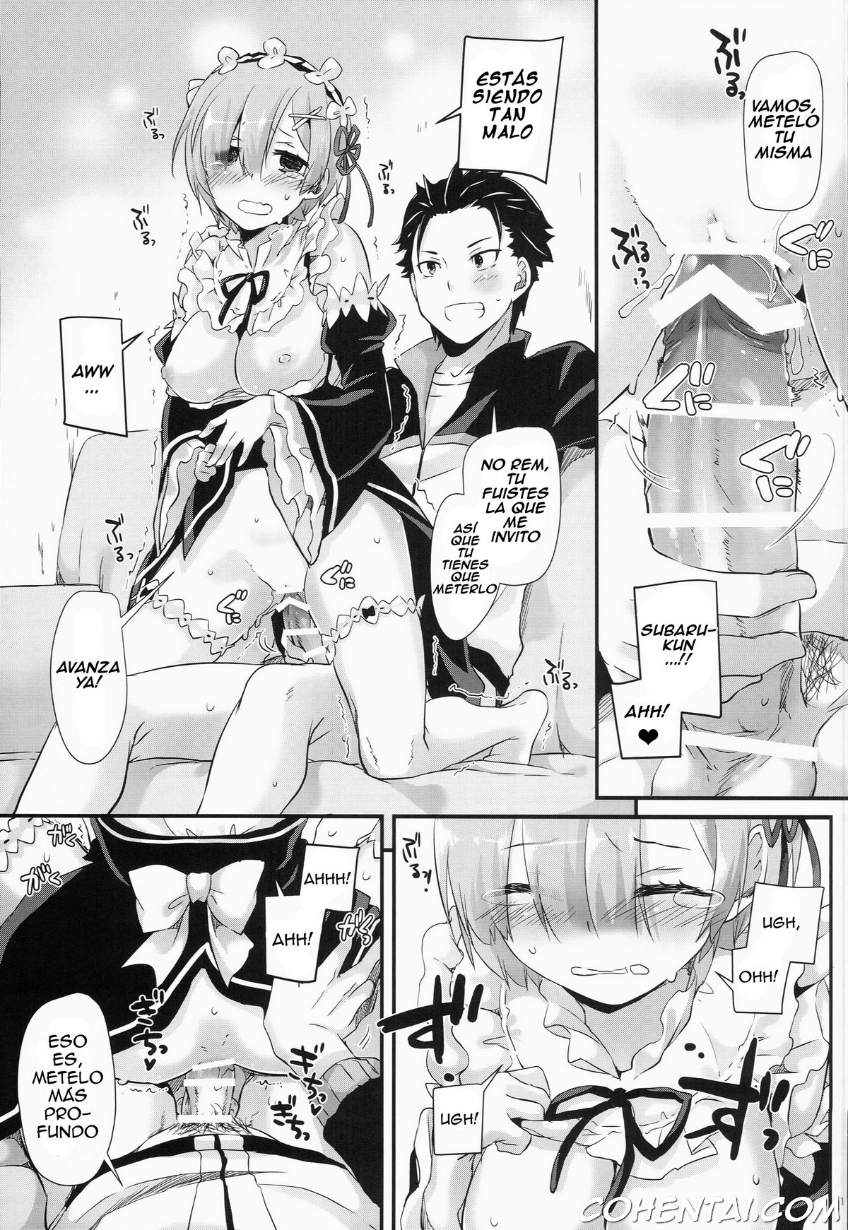 D.L. action 109 (Re:Zero Kara Hajimeru Isekai Seikatsu) xxx comics manga porno doujin hentai español sexo 