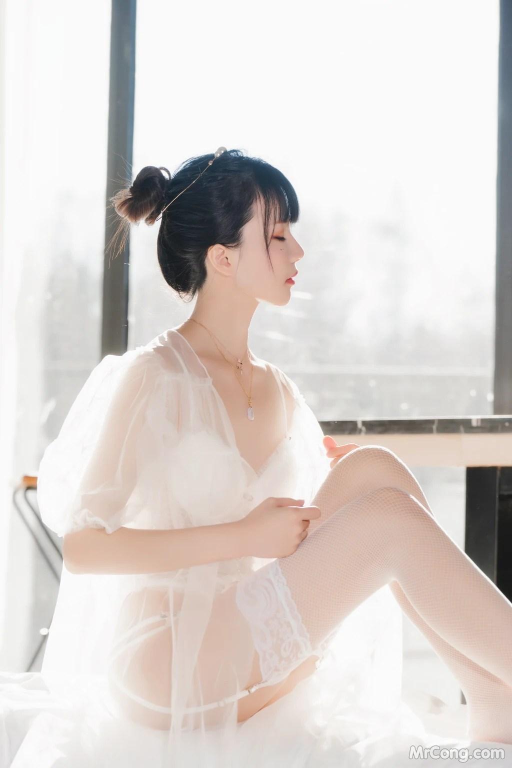 Coser@桜桃喵 Vol.148: 白紗糖 (69 photos)(5)