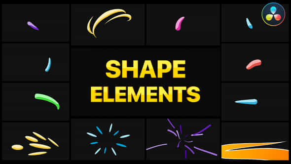 Shape Elements Pack - VideoHive 36475606