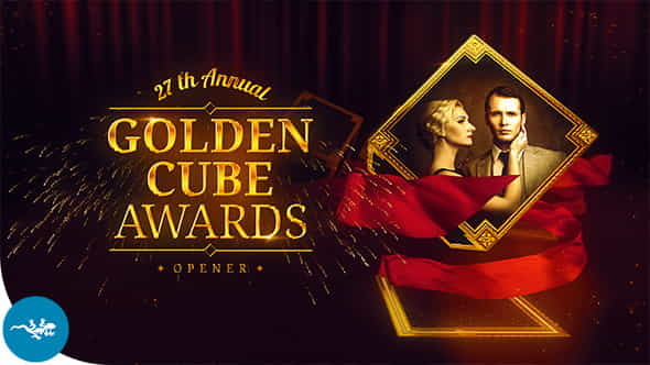 Golden Cube - Awards Pack - VideoHive 11292968