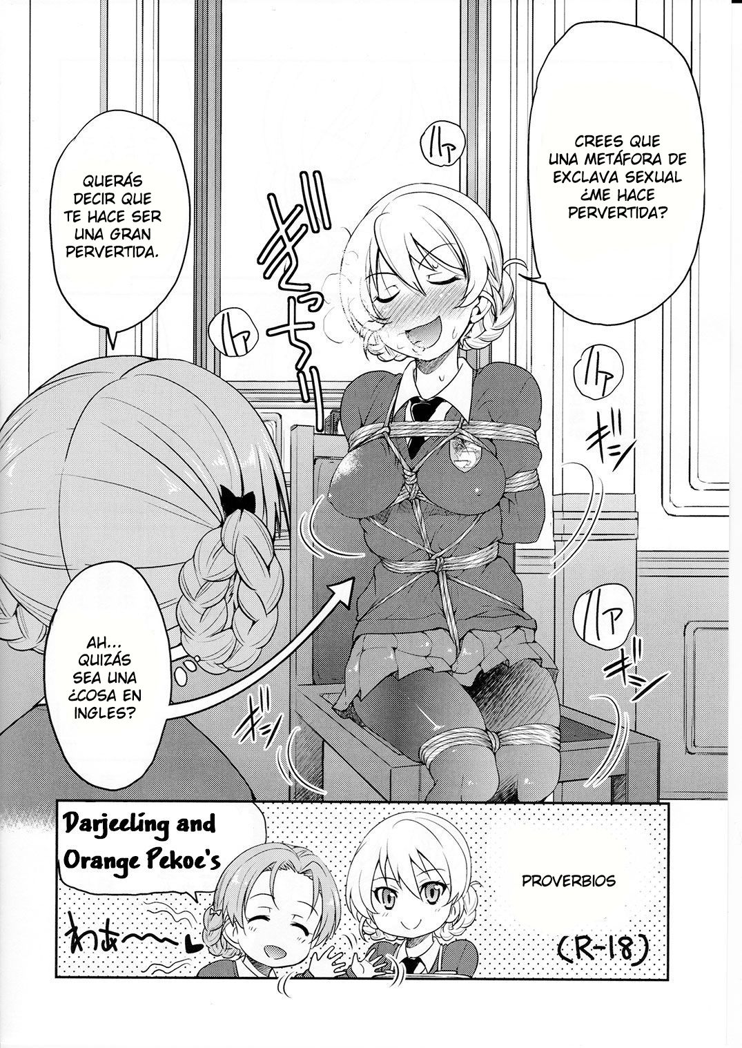 Darjeeling-sama Ichiban Shibari (Girls und Panzer) - 6